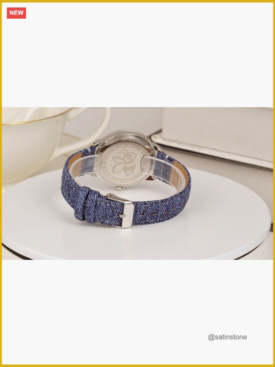 Colorful Roman Numerals Watch, Leather Strap, Japanese Quartz, 3ATM Water main image 7